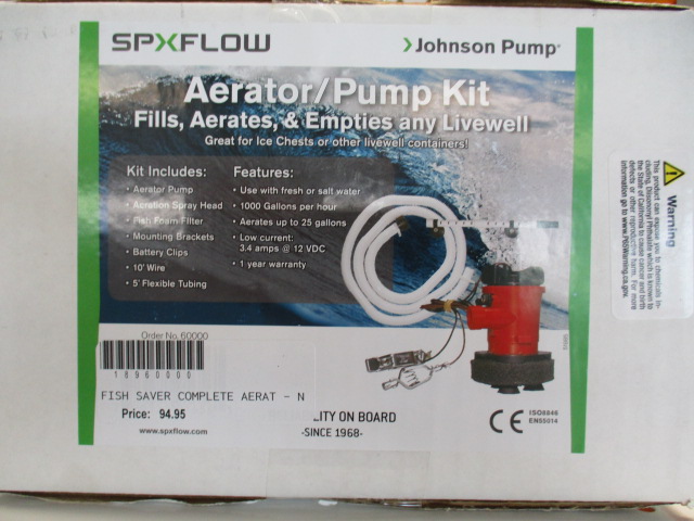 Aerator Kit Fresh Or Salt Water