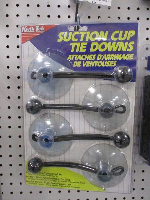 Boat Cover Suction Cup Tie Downs