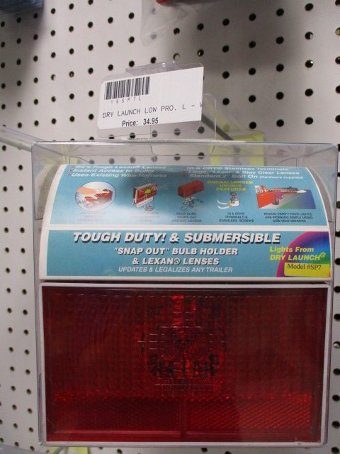 Boat Trailer Tail Light Submersible