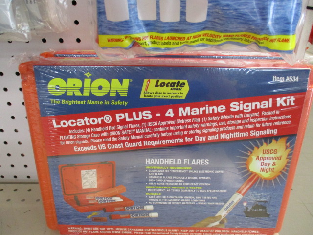 Coast Guard Approved Marine Signal Kit