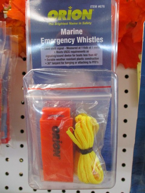 Marine Emergency Whistles
