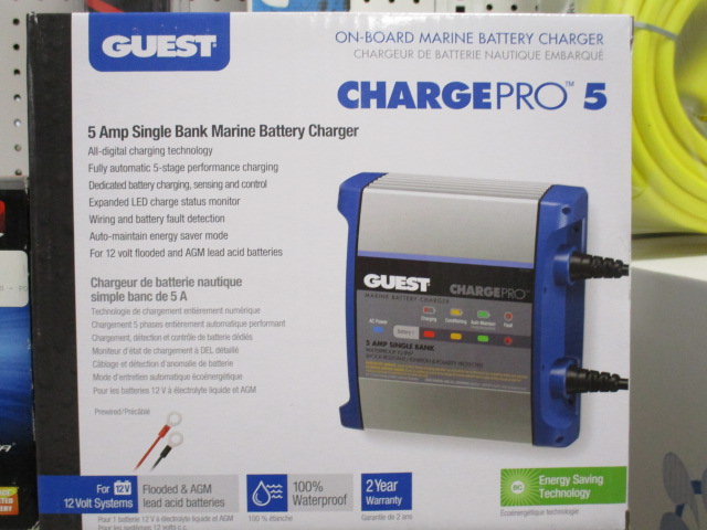 Marine Single Amp Battery Charger